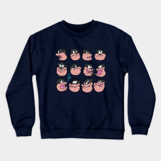 Goofin Pete Faces Crewneck Sweatshirt